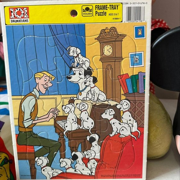 101 DALMATIANS GOLDEN TRAY FRAME TRAY PUZZLE - Picture 4 of 4